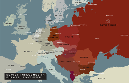 Maps - The Soviet Union (World History)